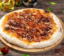 Пицца Барбекю на тонком тесте