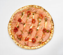 Пицца Копчёный лосось