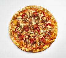 Пицца с мраморной говядиной