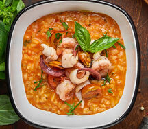 Ризотто с морепродуктами