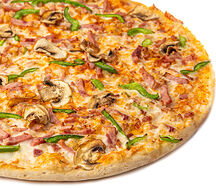 Пицца Ветчина и бекон