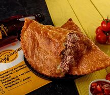 Чебурек С говядиной и свининой