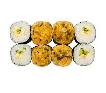 Запечённый острый с угрём