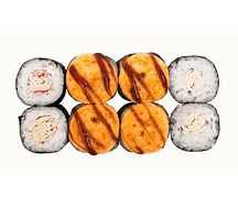 Запечённый мини с крабом