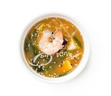 Мисо суп с креветками