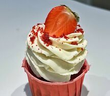 Капкейк Красный бархат