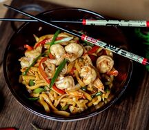 Балийский Удон с креветками