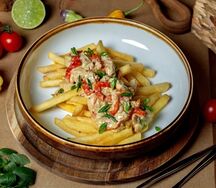 Картофель фри Чикен-пепперони