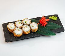 Горячий ролл с креветкой