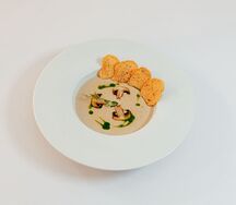 Крем-суп с белыми грибами