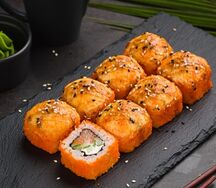 Ролл Запеченная Калифорния с лососем