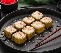 Горячая креветка темпура