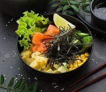 Поке с лососем