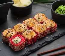 Ролл Красный кальмар запеченный