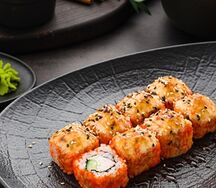 Ролл Запеченная Калифорния с крабом