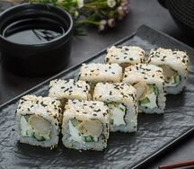 Ролл Сливочный окунь