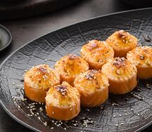 Ролл Запеченная Филадельфия с креветкой