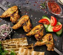 Шашлык из куриных крылышек