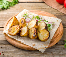 Картофель на углях