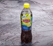 Lipton чёрный чай с лимоном