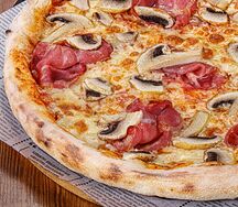 Пицца Ветчина и грибы 