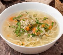 Лапша куриная