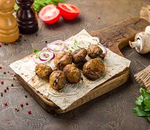 Шампиньоны на углях