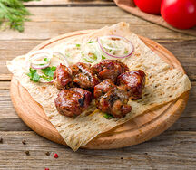 Шашлык из бараньей мякоти