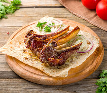 Шашлык из бараньей корейки