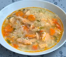 Уха из семги