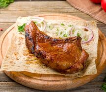 Шашлык из cвинoй корейки