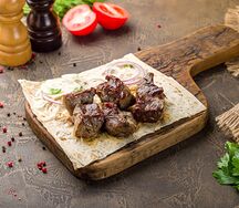 Шашлык из cвинoй шейки