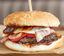Бургер Говядина BBQ