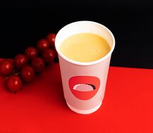 Сырный суп с кальмарами