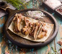 Шашлык из бараньих рёбер