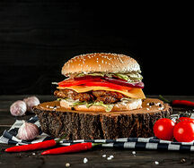 Чикенхит бургер с курицей