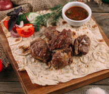 Шашлык из бараньей мякоти