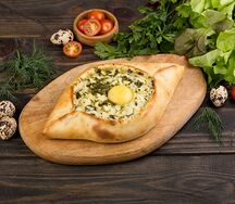 Хачапури со шпинатом