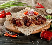 Шашлык из cвинoй мякоти