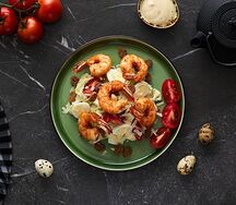 Цезарь с креветками