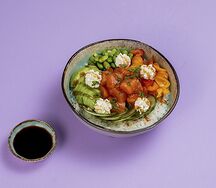 Поке с лососем