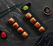 Запеченный ролл Эби унаги