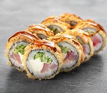 Темпура с окунем