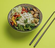 Удон с овощами