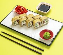 Сяке тамаго с лососем