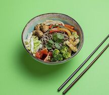 Соба с овощами