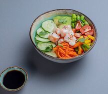 Поке с креветками