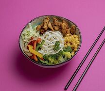 Удон с курицей