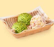 Печеный мэш Шпинат, базилик, мята (стандарт) Новинка