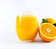 Свежевыжатый апельсиновый сок 